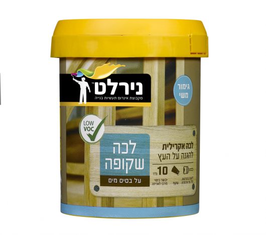 לכה על בסיס מים - מט/משי 3 ליטר נירלט