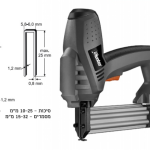 אקדח סיכות 10-25 ומסמרים 15-32 חשמלי 50W האנטר