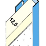 פרופיל J ללוח גבס 3 מ"א