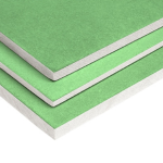 לוח גבס ירוק - עמיד מים