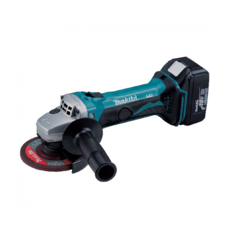 סט עבודה קלאסי (פטישון+אימפקט+גוף פנס+משחזת 4.5+סוללות 5 אמפר+טרולי)-  מקיטה