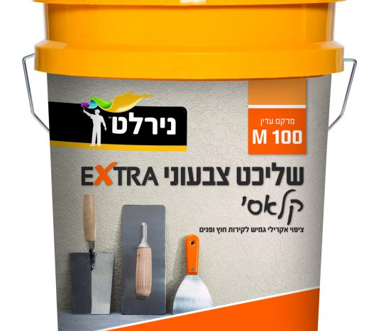 שליכט צבעוני M100 פח 24 ק