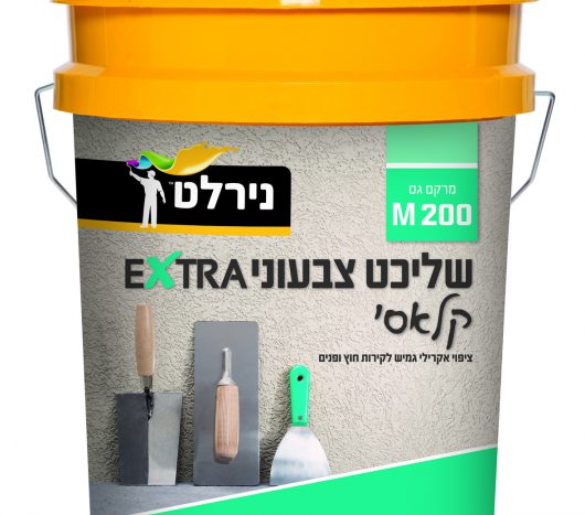 שליכט צבעוני M200 פח 24 ק