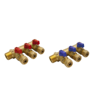 מחלק פקס 3/4 עם 3 ברזים- NTM איטליה