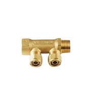 מחלק פקס 3/4*16 עם 2 יציאות- NTM איטליה