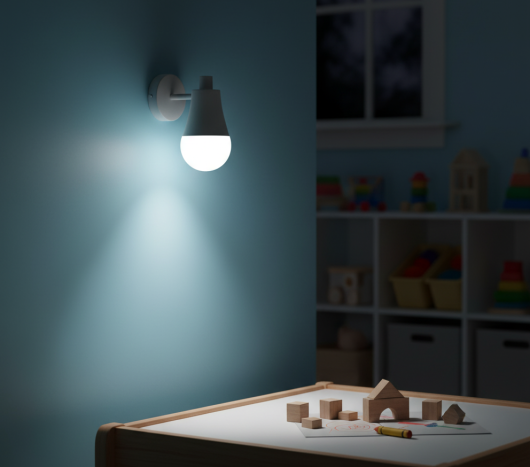 נורת לד כדור לבן 17W הברגה E27