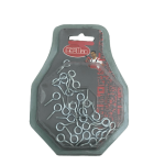 מארז (מס' 45) ווים פתוחים לתליית וילון מידה 20 מ"מ - 30 יח'