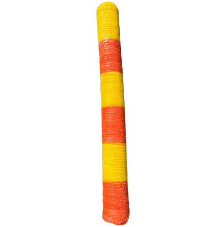 רשת סימון נמתחת כתום צהוב 50 מ' (אביאלי)