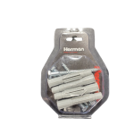 סט דיבלים וברגים לתליית זרועות (בליסטר)