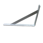 תומך מדף כבד 300 מ"מ לבן