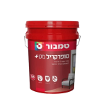 סופרקריל מט+ לבן במיוחד 18 ליטר- טמבור