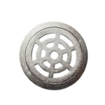 רשת עגולה מונחת 8" מצופה כרום