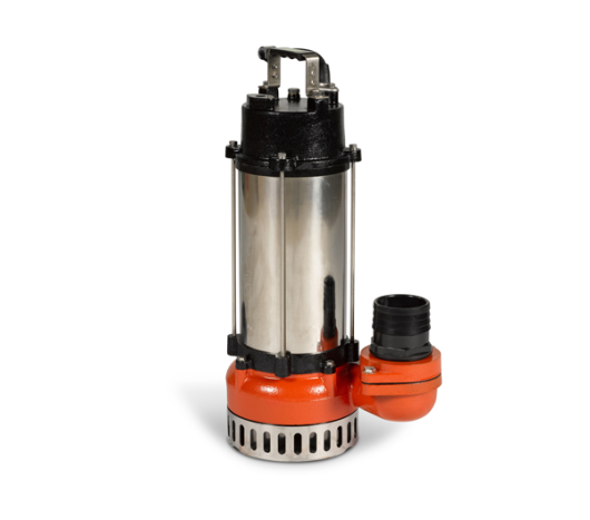 משאבה טבולה לביוב 3000W יציאה 3