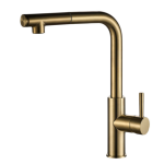 ברז נשלף זהב מוברש CLOD- אקווילה פרימיום