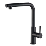 ברז נשלף שחור מט CLOD- אקווילה פרימיום