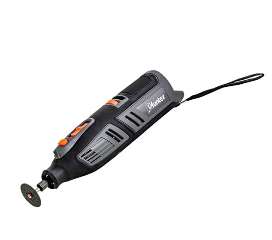 משחזת ציר נטענת 12V הכוללת סוללה ו-100 אביזרים- האנטר