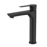 ברז פרח בינוני שחור מט ROBIN - אקווילה פרימיום