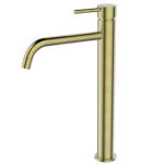 ברז פרח גבוה זהב מוברש ALTO- אקווילה פרימיום