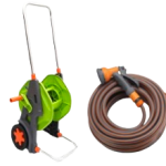 גלגלת השקיה מקצועית ואקדח 8 מצבים- אביאלי