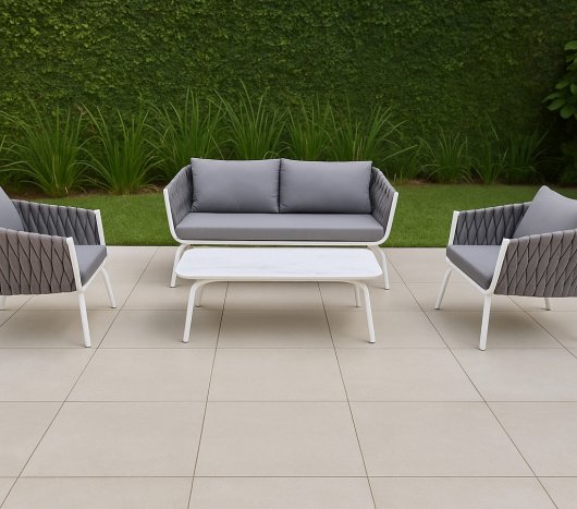 פינת ישיבה חוץ 4 חלקים- דגם קונגו