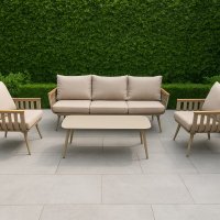 פינת ישיבה חוץ 4 חלקים- דגם טוסקנה