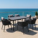 פינת אוכל חוץ 7 חלקים- דגם מאליבו