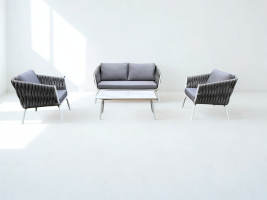 פינת ישיבה חוץ 4 חלקים- דגם קונגו