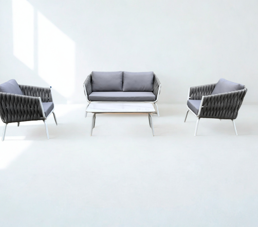 פינת ישיבה חוץ 4 חלקים- דגם קונגו