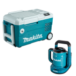 ערכת אירוח לשטח נטענת 18V הכוללת צידנית 20ל' + קומקום 0.8ל'- מקיטה