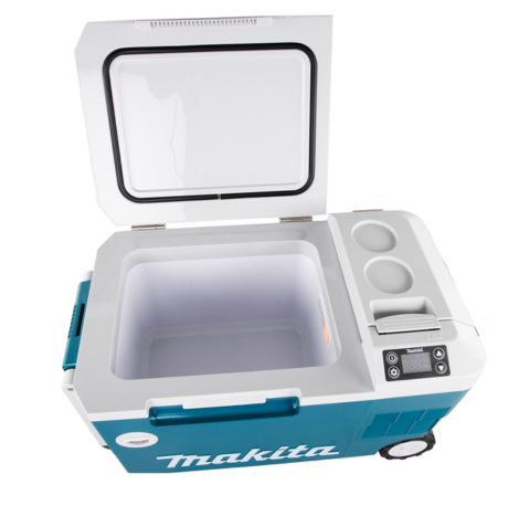 ערכת אירוח לשטח נטענת 18V הכוללת צידנית 20ל' + קומקום 0.8ל'- מקיטה