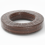 חוט 1.5 מ"מ PVC - שחור חום