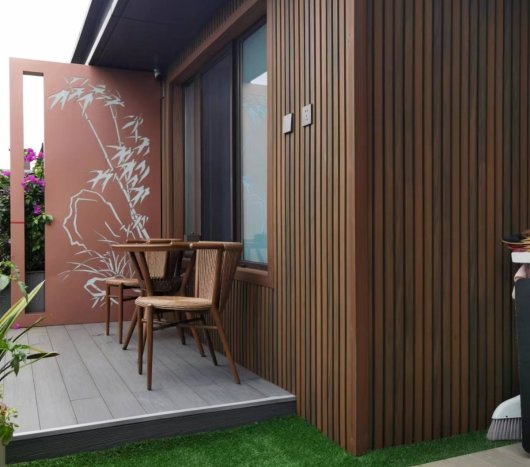 חיפוי קיר- חום