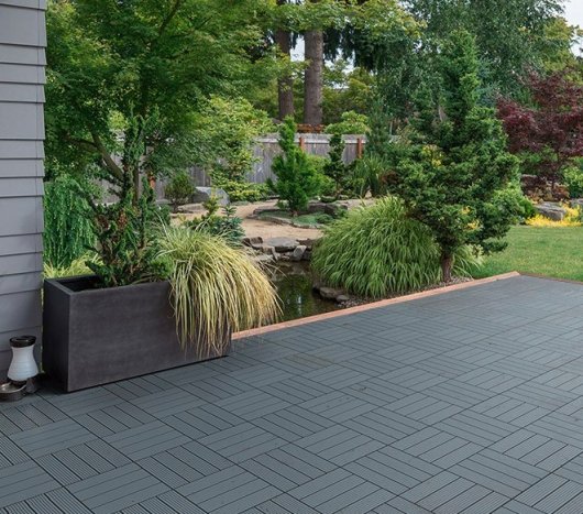 חיפוי דק מודולרי תלת מימד 30/30- אפור