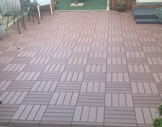 חיפוי דק מודולרי 30/30- חום בהיר