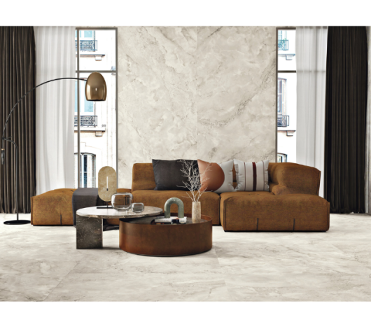 אריח פורצלן 120/120 אורה- שנהב טבעי