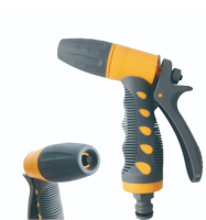 אקדח השקיה פלסטיק כתום/אפור- TOOLMAK