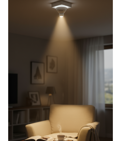 ספוט לד MR16 אור חם 12W