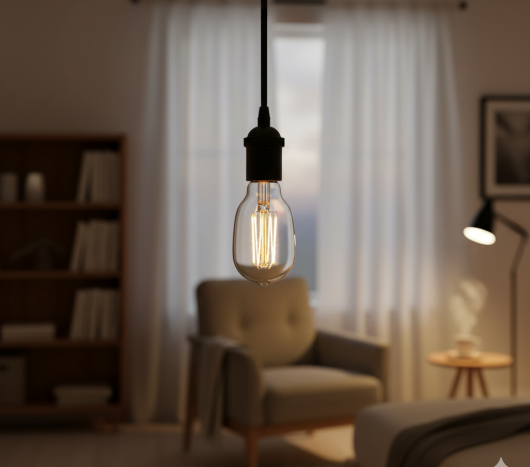 נורת פחם שקופה 16W הברגה E27