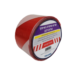 סרט אזהרה אדום לבן 200 מטר