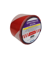סרט אזהרה אדום לבן 200 מטר