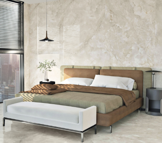 אריח פורצלן 120/120 אורה- שנהב