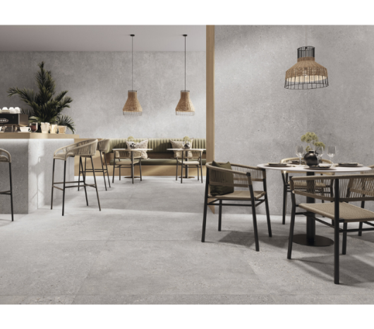 אריח פורצלן 60/120 פרומנד- אפור כסוף