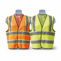 אפוד בטיחות זוהר- צהוב/כתום