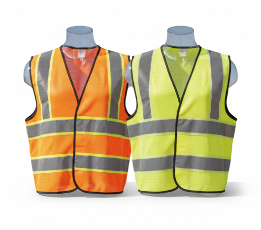 אפוד בטיחות זוהר- צהוב/כתום