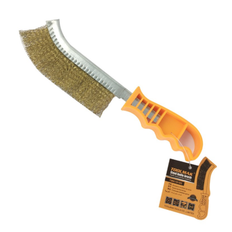 מברשת גרנוליט שערות פליז- TOOLMAK