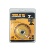 מברשת כוס צמות פלדה- TOOLMAK