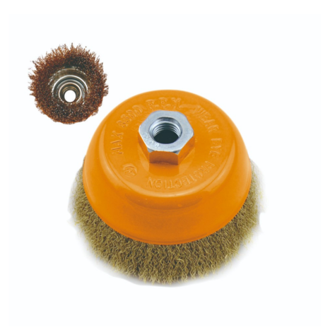 מברשת כוס שיערות פלדה- TOOLMAK