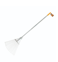 מגרפת עלים מתכת מתכווננת 15 שיניים- TOOLMAK