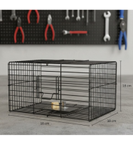 מלכודת כלוב חולדות 18/18/38 מידה L ענק