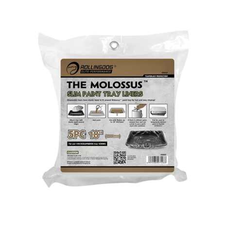 סט 5 יח' ניילון החלפה למגש שחור 18